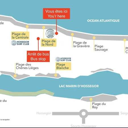 Vue De L'océan à La Forêt, La à Vos Pieds Soorts-Hossegor